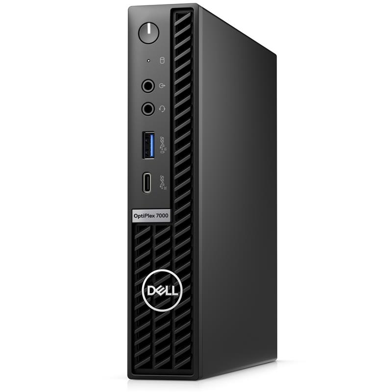 DELL OptiPlex 7000 i5-12500T MFF Intel® Core™ i5 16 GB DDR4-SDRAM 256 GB SSD Windows 10 Pro Mini PC Zwart