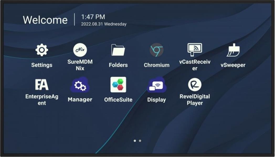 ViewBoard LED display - 98inch - 4K - 500 nits - Android 11 - 24 7 - USB-C - landscape portrait