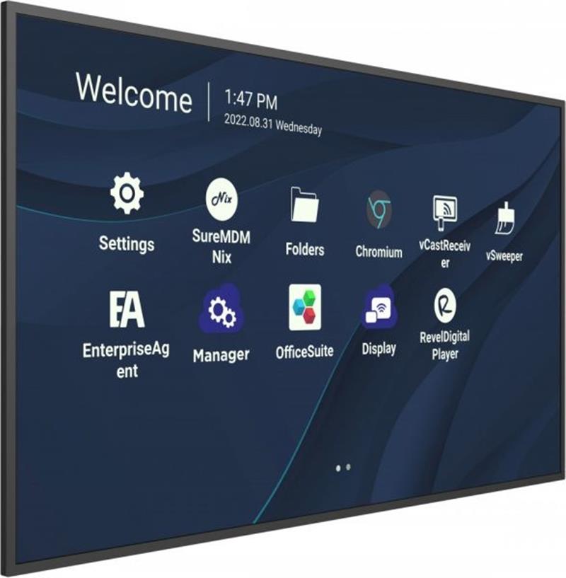 Viewsonic CDE9830 interactive whiteboards & accessories 2,49 m (98"") 3840 x 2160 Pixels Touchscreen Zwart USB