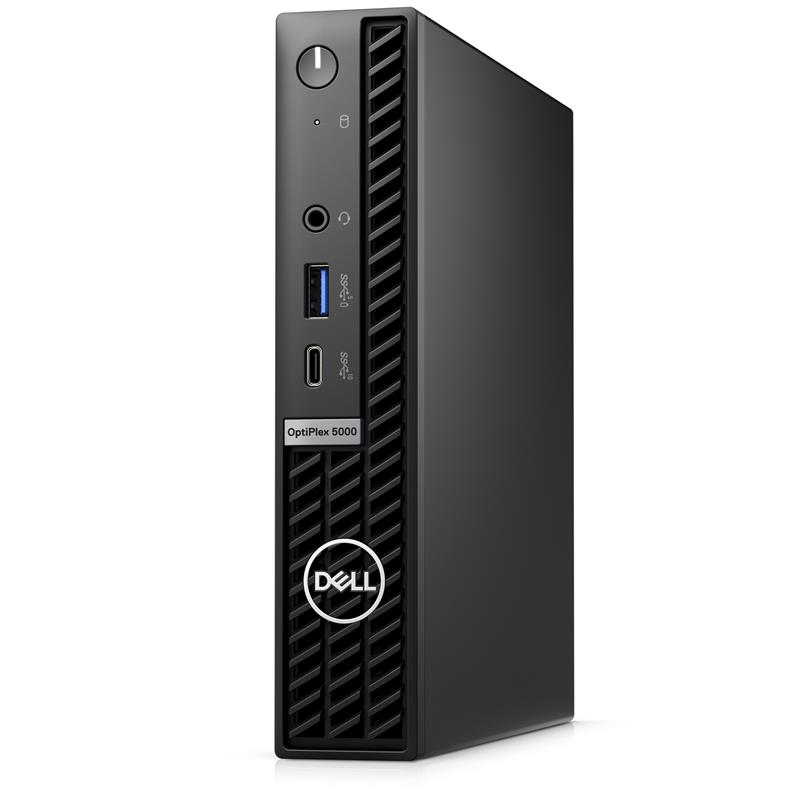 DELL OptiPlex 5000 i5-12500T MFF Intel® Core™ i5 16 GB DDR4-SDRAM 256 GB SSD Windows 11 Pro Mini PC Zwart