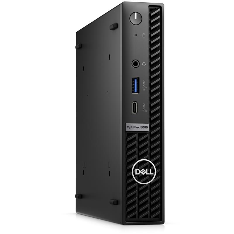 DELL OptiPlex 5000 i5-12500T MFF Intel® Core™ i5 16 GB DDR4-SDRAM 256 GB SSD Windows 11 Pro Mini PC Zwart