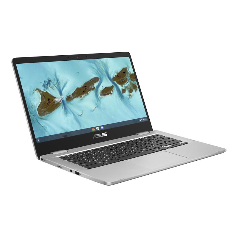 ASUS Chromebook C424MA-EB0275 N4020 35,6 cm (14"") Full HD Intel® Celeron® N 4 GB LPDDR4-SDRAM 64 GB eMMC Wi-Fi 5 (802.11ac) ChromeOS Zilver