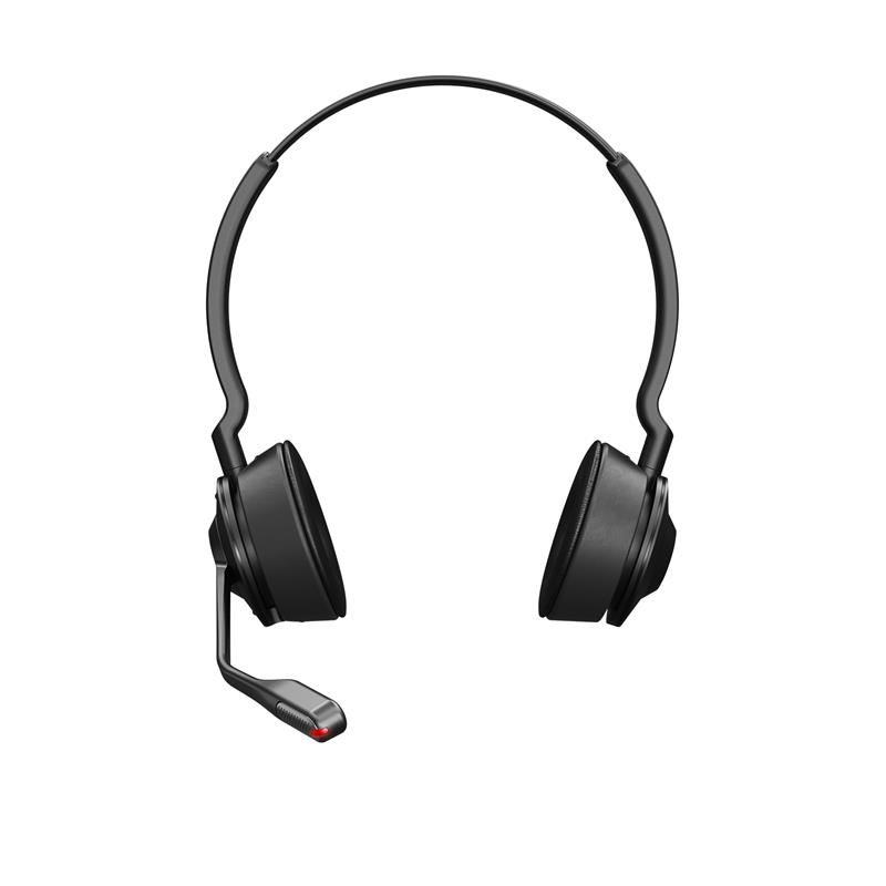 Jabra Engage 55 Headset Draadloos Hoofdband Kantoor/callcenter Zwart, Titanium