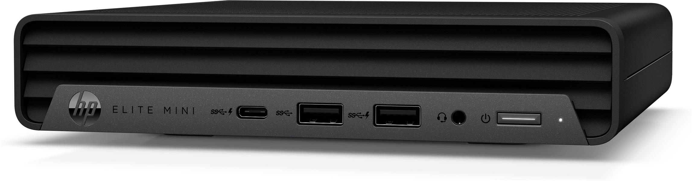 HP Elite Mini 600 G9 i7-12700T mini PC Intel® Core™ i7 16 GB DDR4-SDRAM 512 GB SSD Windows 11 Pro Zwart