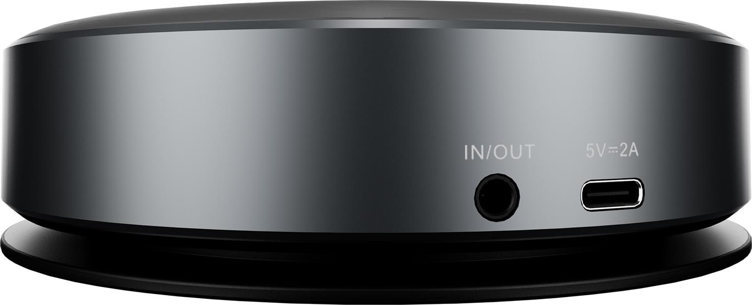 iiyama UC SPK01L Bluetooth conferentie luidspreker Zwart, Grijs 4.2+EDR