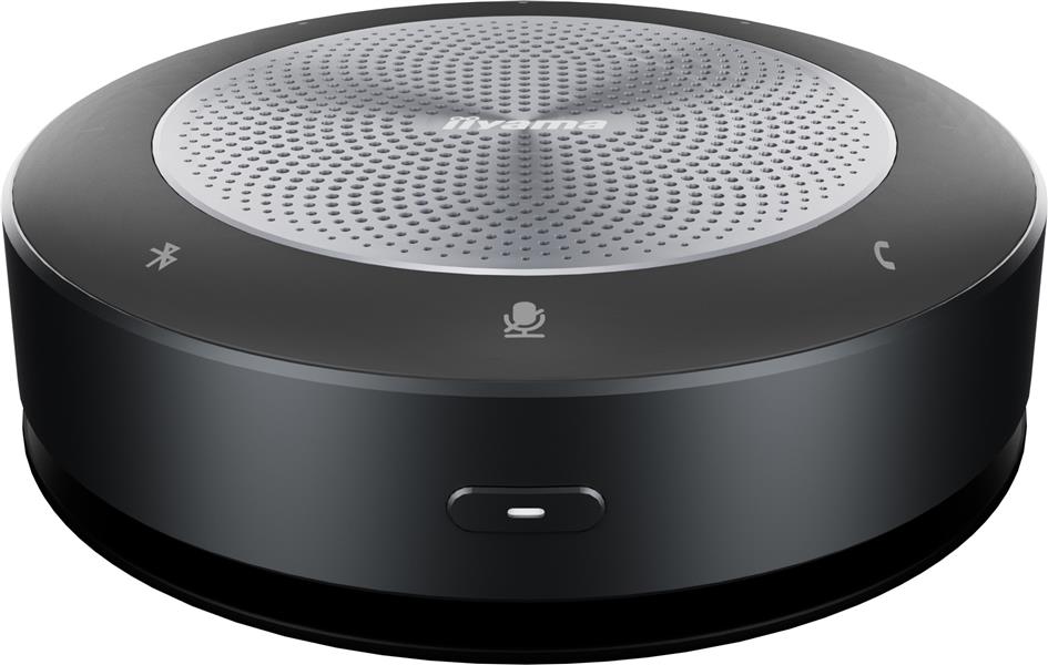 iiyama UC SPK01L Bluetooth conferentie luidspreker Zwart, Grijs 4.2+EDR