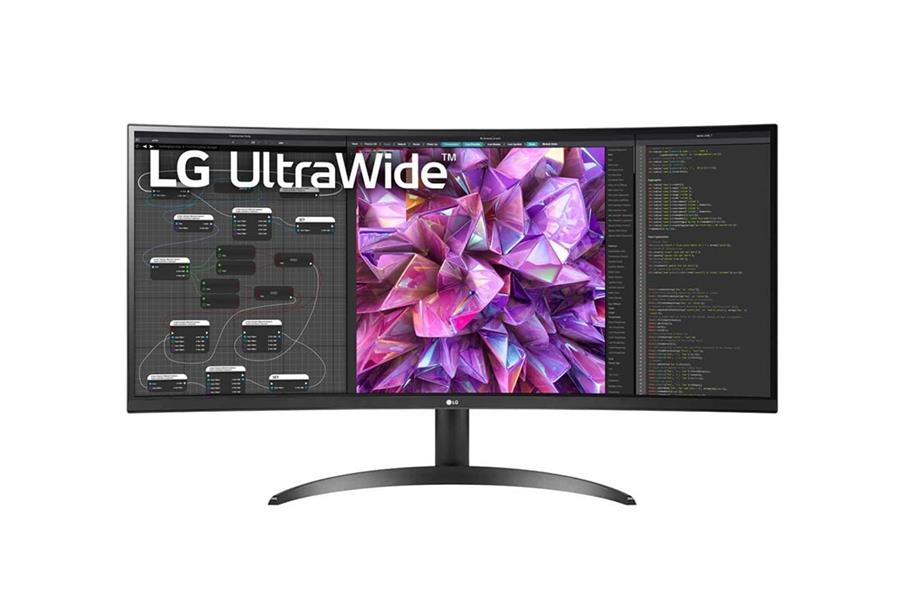 LG 34WQ60C-B 86,4 cm (34"") 3440 x 1440 Pixels Quad HD LED Zwart