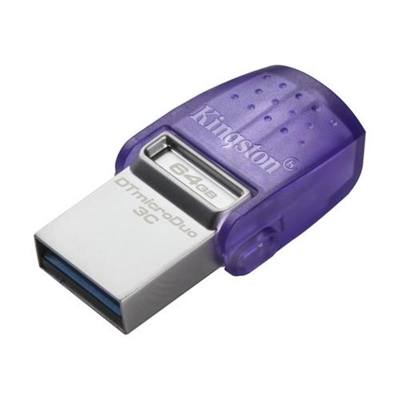 64GB DT MICRODUO 3C 200MB s DUAL USB-A 