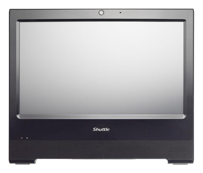 Shuttle XPC All In One PC POS X508 (black) Intel® Celeron® 39,6 cm (15.6"") 1366 x 768 Pixels Touchscreen 4 GB DDR4-SDRAM 120 GB SSD Alles-in-één-pc W