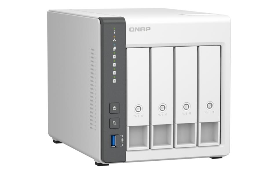 QNAP TS-433 NAS Tower Ethernet LAN Cortex-A55