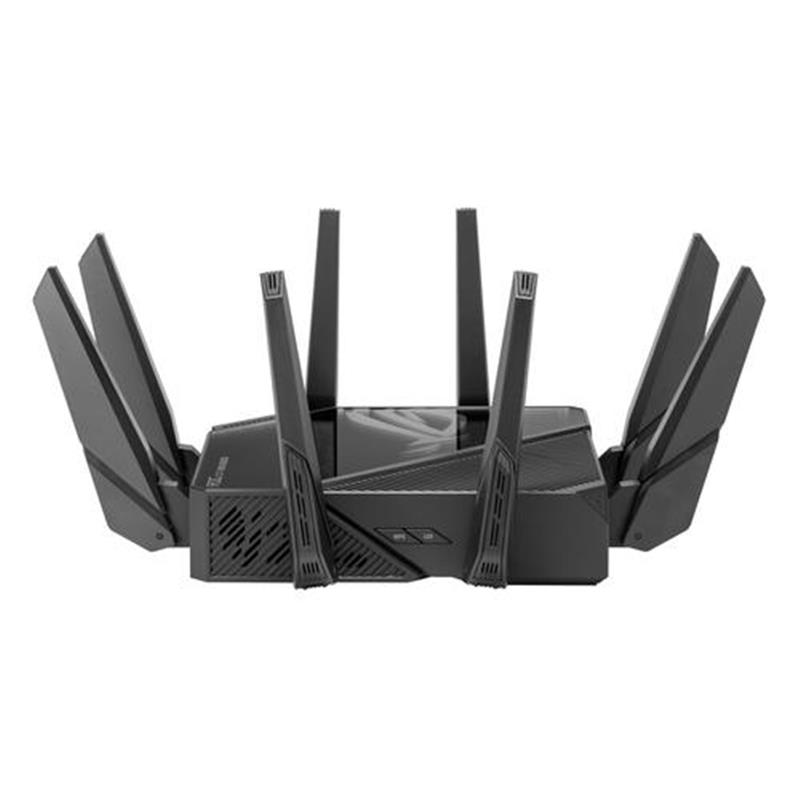 ASUS ROG Rapture GT-AXE16000 draadloze router 10 Gigabit Ethernet Tri-band (2,4 GHz / 5 GHz / 6 GHz) Zwart