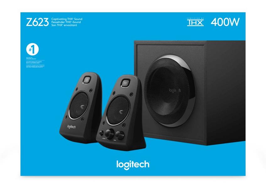 Logitech Z623 luidspreker set 2.1 kanalen 200 W Zwart