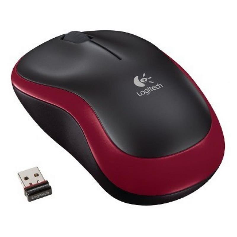 Logitech M185 muis RF Draadloos Optisch 1000 DPI Ambidextrous