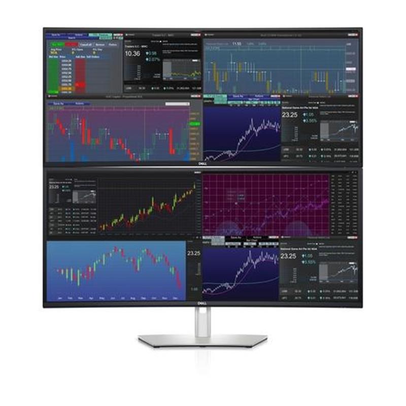 DELL UltraSharp U3824DW LED display 95,2 cm (37.5"") 3840 x 1600 Pixels Wide Quad HD+ LCD Zwart, Zilver