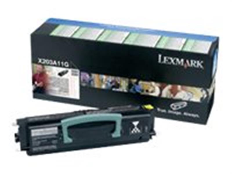 Lexmark X203n, X204n 2,5K retourprogramma tonercartridge