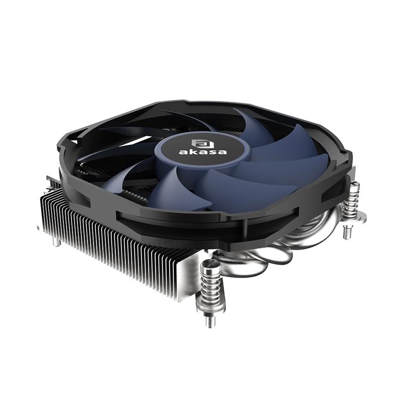 Akasa ALUCIA H4i Low profile 4 heatpipes CPU cooler Intel S11XX 1200 1700 max 95 Watt TDP