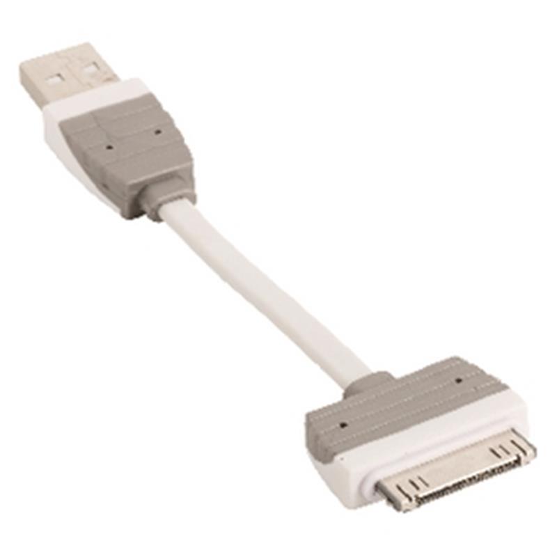 Data en Oplaadkabel Apple Dock 30-Pins - USB A Male 0.10 m Wit