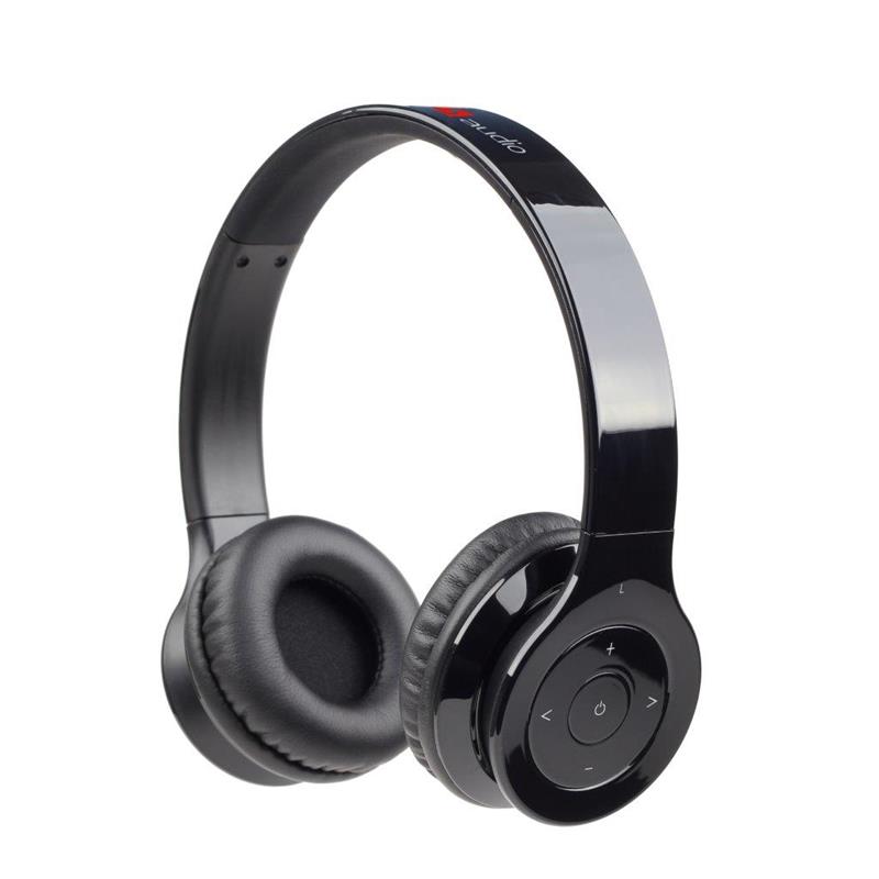 Gembird Audio Bluetooth headset -Berlin- zwart 15 uur accuduur bij gebruik 500 uur standby comfortabele verstelbare hoofdband