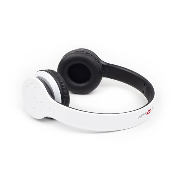 Gembird Audio Bluetooth headset -Berlin- wit 15 uur accuduur bij gebruik 500 uur standby comfortabele verstelbare hoofdband