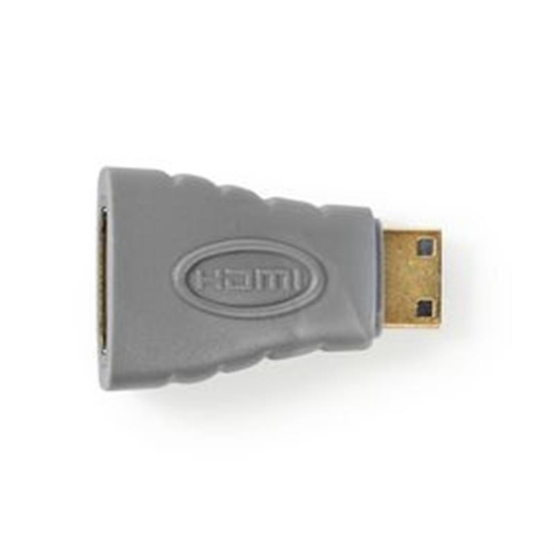 HDMI-Adapter | HDMI-Mini-Connector - HDMI Female | Grijs