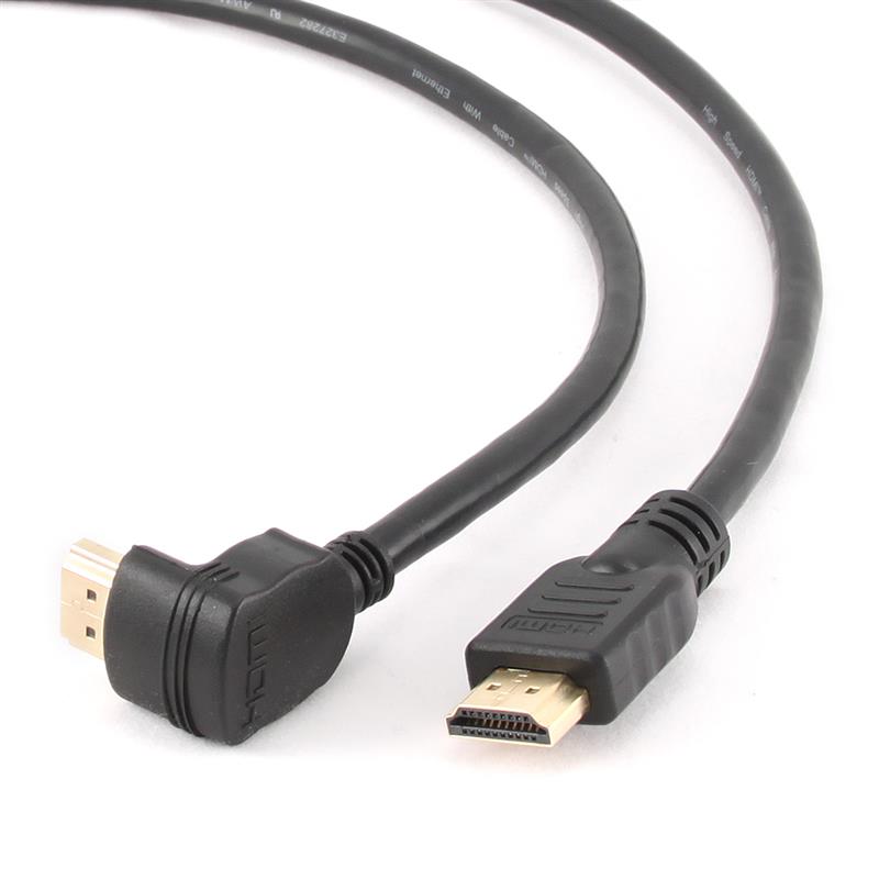 High Speed HDMI kabel met Ethernet haakse aansluiting 1 8 m