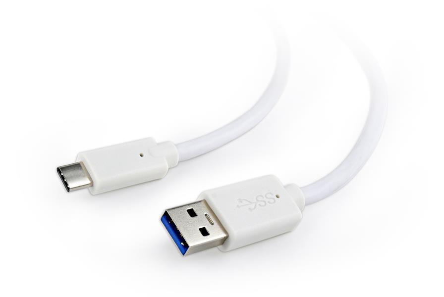 USB3 0 kabel AM-CM wit 1 8 meter
