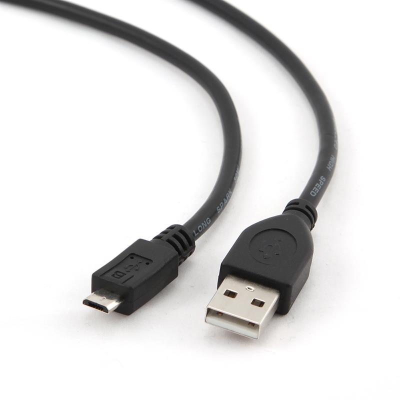 USB-kabel A MicroB 0 3 meter