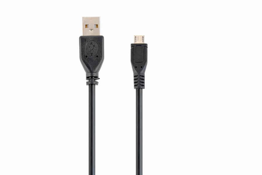 USB-kabel A MicroB 1 8 meter