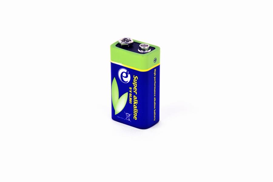 Alkaline 9V batterij