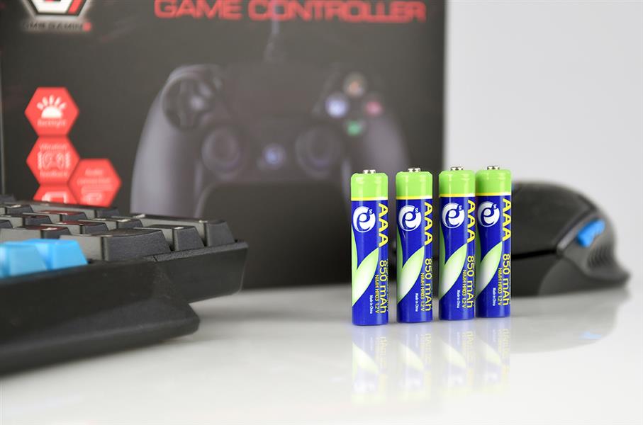 Oplaadbare AAA batterijen 4 stuks 850mAh