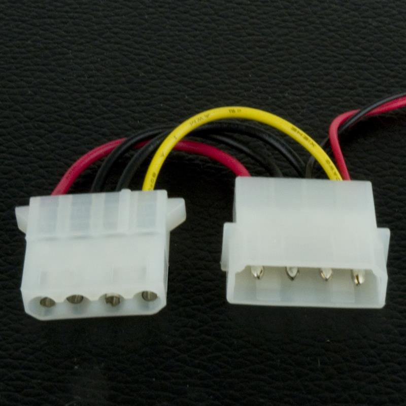 Ventilator voor PC-behuizing met een 4-pins power connector