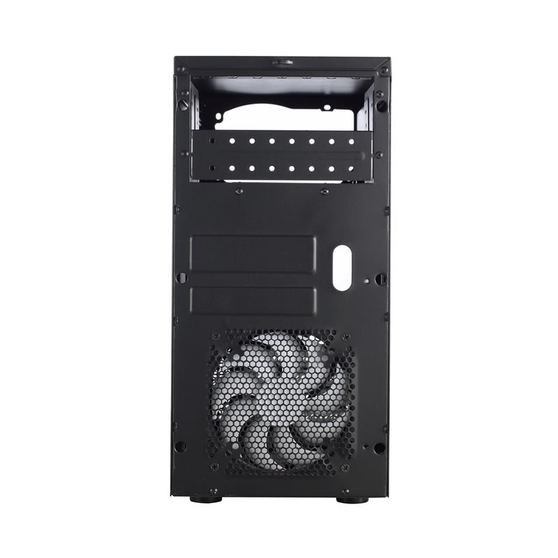 Fractal Design Core 1100 Micro-ATX Case Black Brushed Alu Front 1 x USB2 0 1 x USB3 0 Front 120 mm Fan included