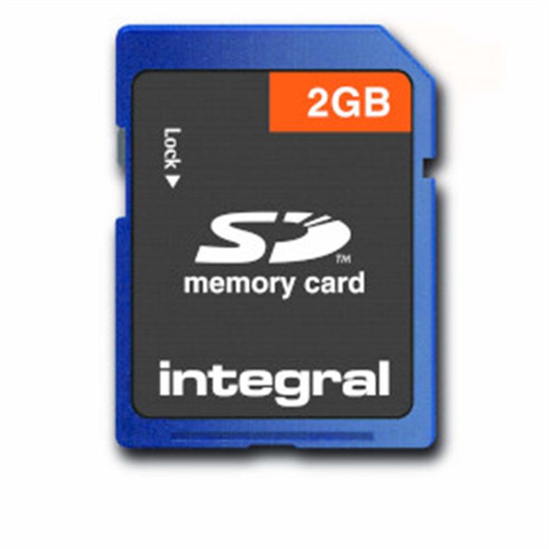 Integral INSD2GV2 flashgeheugen 2 GB SD MLC