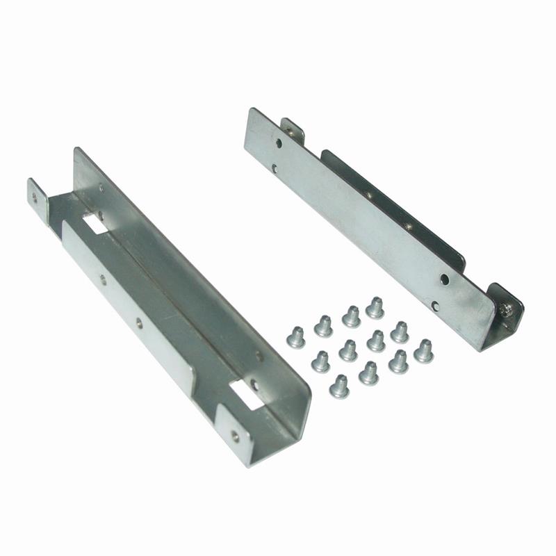 Montageframe metaal voor 2 5 SSD naar 3 5 bay