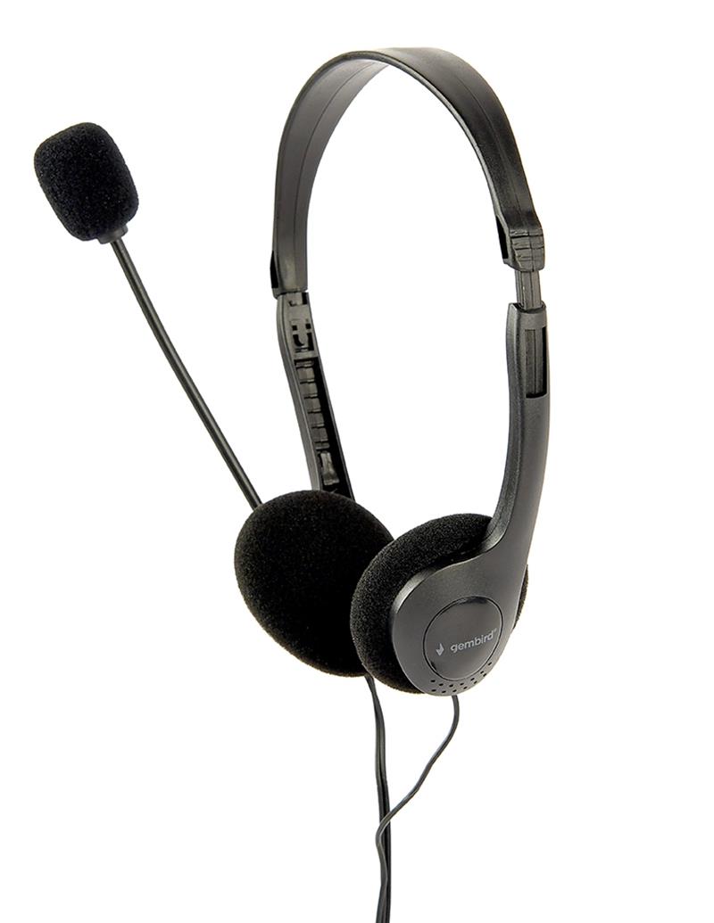 Gembird Headset met volumeregeling