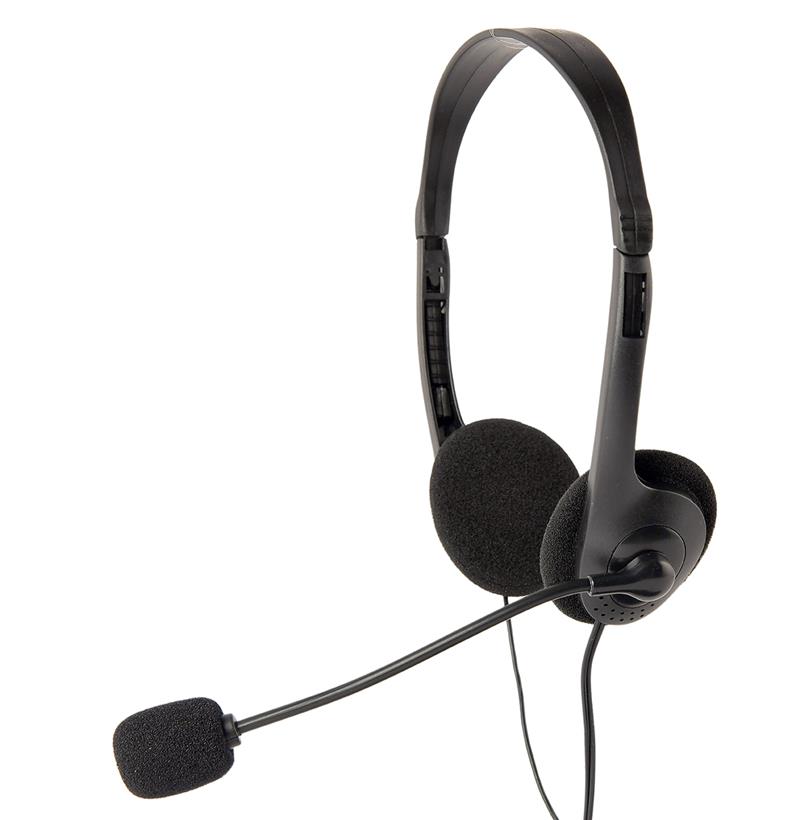 Gembird Headset met volumeregeling