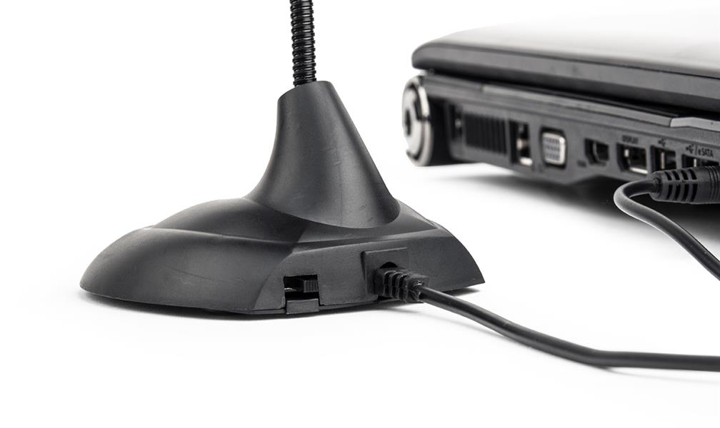 Microfoon met flexibele nek