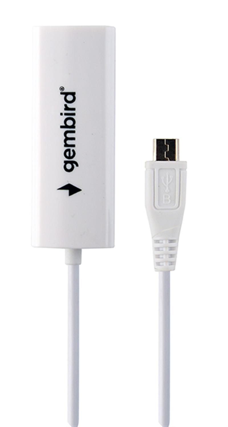 Gembird Micro USB LAN Adapter For mobile devices *MUSBBM *RJ45F
