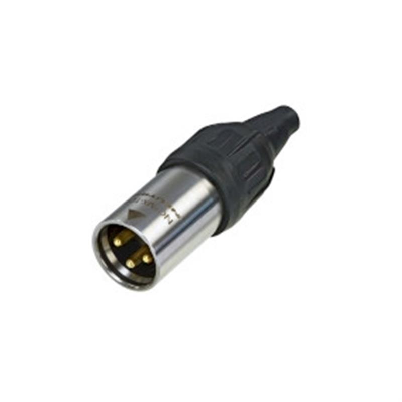 Connector XLR Male Metaal Zilver