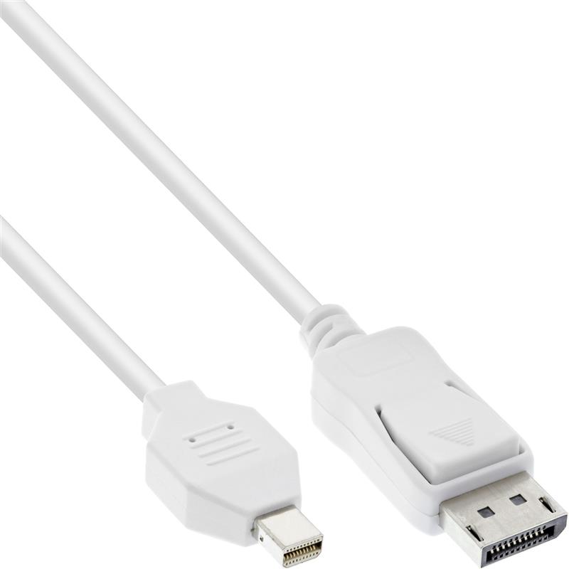 InLine Mini DisplayPort to DisplayPort Cable white 5m