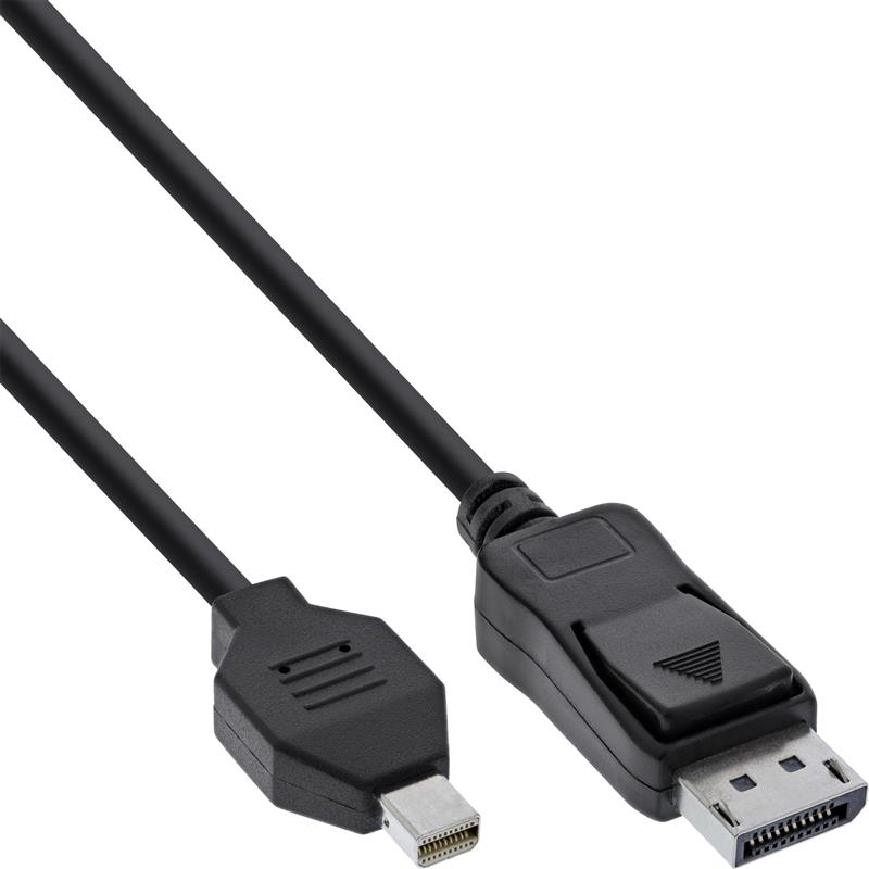 InLine Mini DisplayPort to DisplayPort Cable black 5m