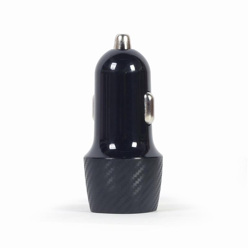 2-poorts USB auto snellader USB-C PD 18 W
