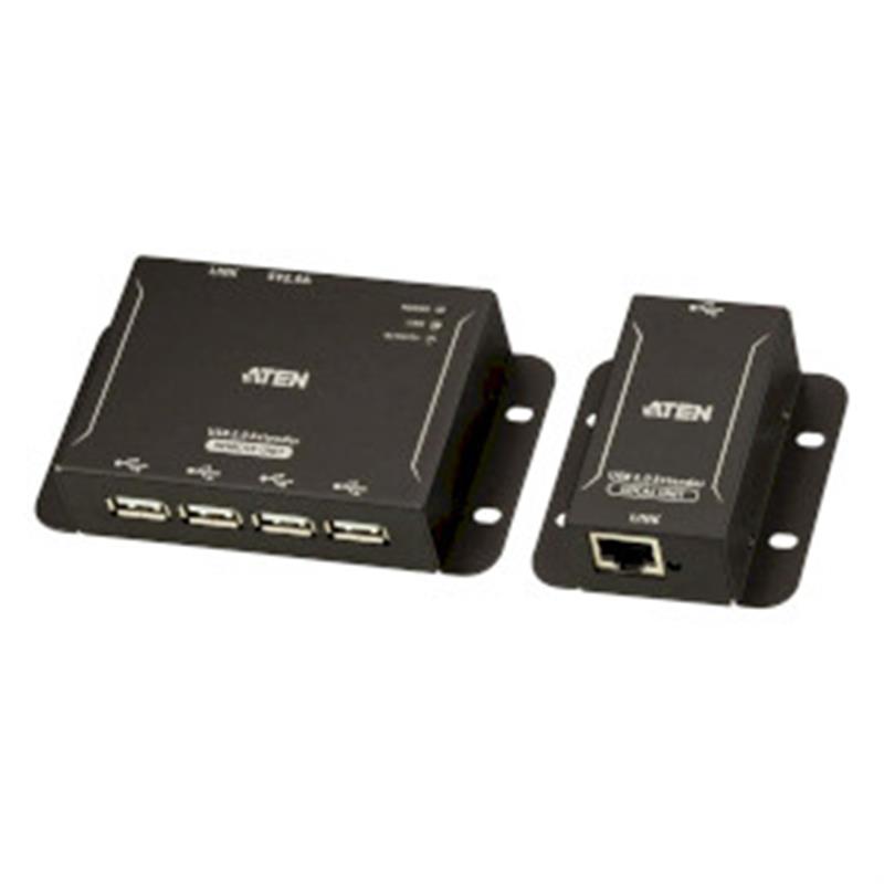 ATEN 4 poorts USB 2.0 Cat 5 Verlenger (tot 50 m)