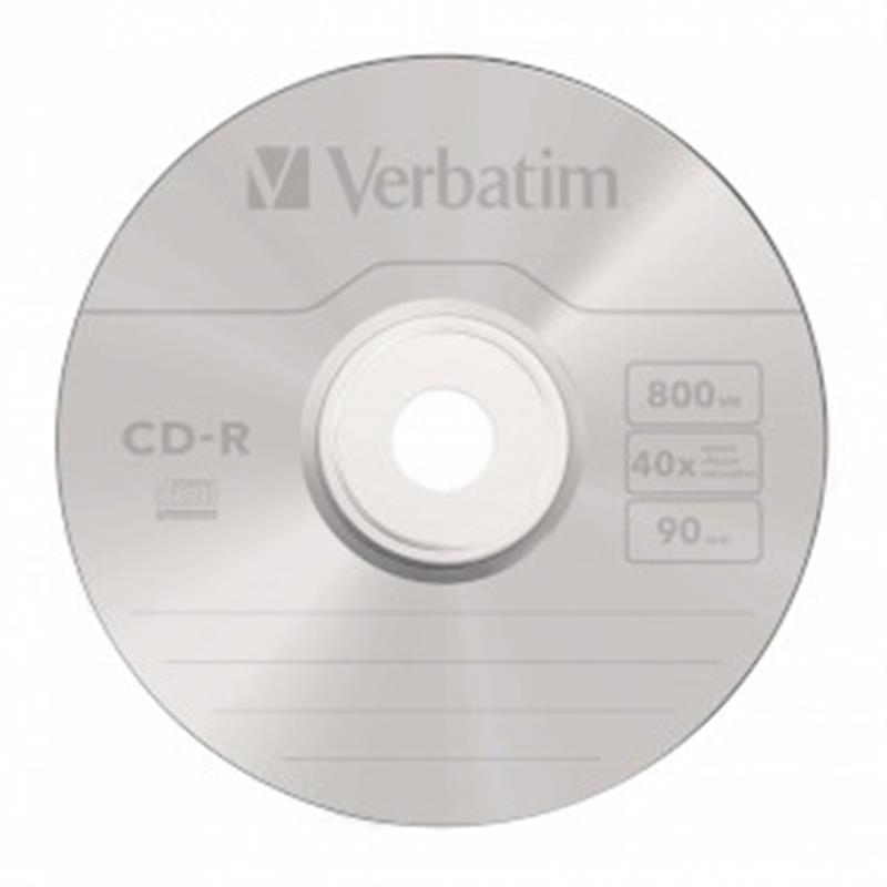 Verbatim 43428 lege cd CD-R 800 MB 10 stuk(s)