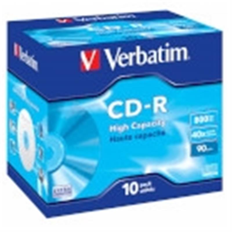 Verbatim 43428 lege cd CD-R 800 MB 10 stuk(s)