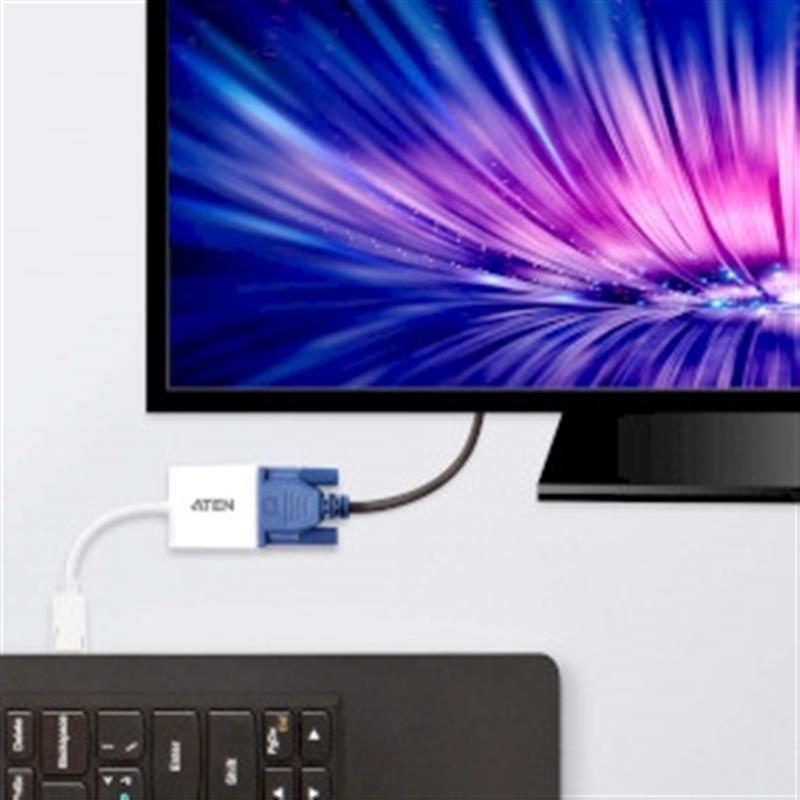 ATEN DisplayPort naar VGA-adapter