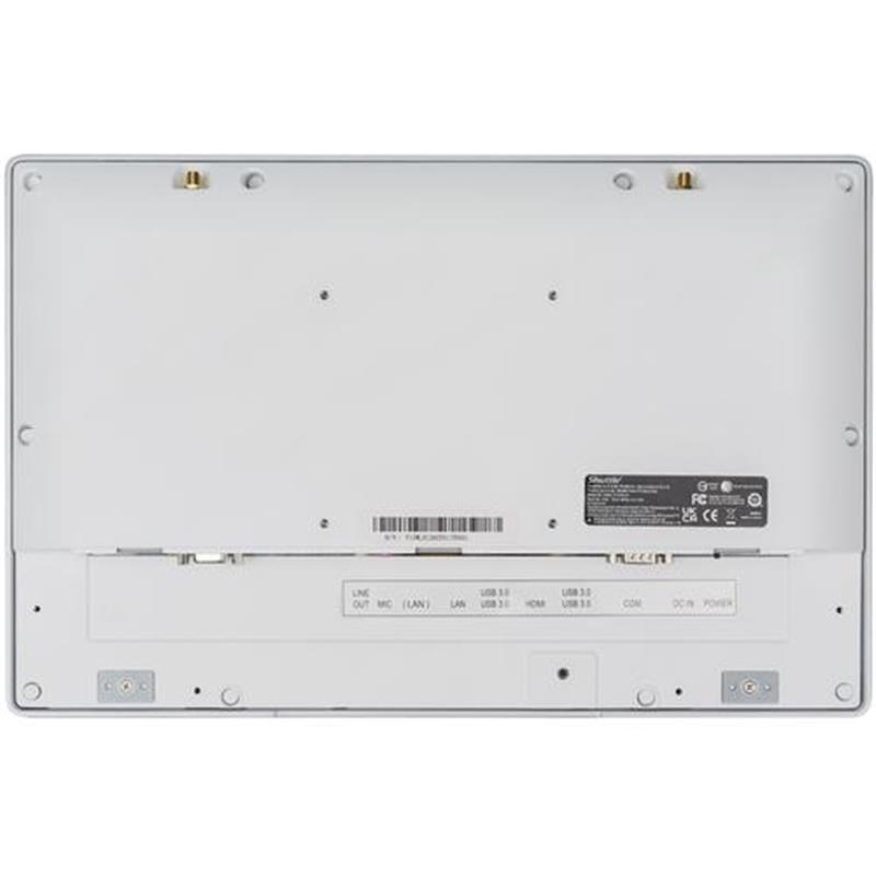 Shuttle All-In-One Panel PC Barebone P15WL01-i5 wit, 15.6"" Multi-Touch-Screen, i5-8365UE, 2xLAN, IP65, ventilatorloos , 24/7 permanent gebruik