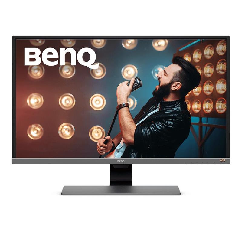 Benq EW3270U 80 cm (31.5) 3840 x 2160 Pixels 4K Ultra HD LED Zwart, Grijs, Metallic