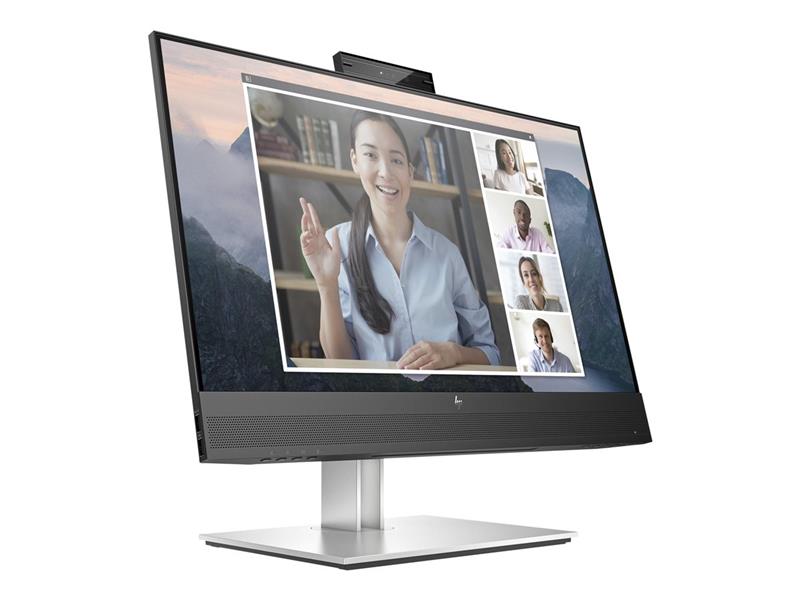 HP E24mv G4 60,5 cm (23.8"") 1920 x 1080 Pixels Full HD Zwart, Zilver