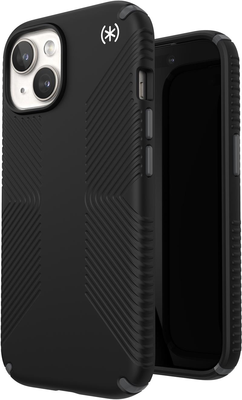 Speck Presidio2 Grip Apple iPhone 15 Black - with Microban